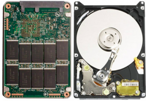 SSD and Hard Disk Drive