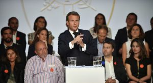Emmanuel Macron - France Digital Day - courtesy of Sputnik